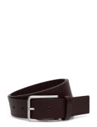 Warmth Smooth 35Mm Accessories Belts Classic Belts Brown Calvin Klein
