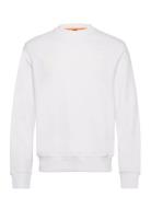 Webasiccrew Tops Sweatshirts & Hoodies Sweatshirts White BOSS