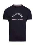 Rwb Arch Gs Tee Tops T-Kortærmet Skjorte Navy Tommy Hilfiger
