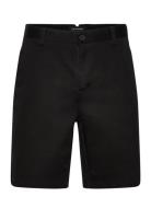 Milano Twill Shorts Bottoms Shorts Chinos Shorts Black Clean Cut Copen...