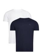 C-Neck T-Shirt 2-Pack Tops T-Kortærmet Skjorte Multi/patterned GANT