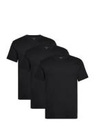 Pc Basic Crew Neck 3 Pack Tops T-Kortærmet Skjorte Black Michael Kors