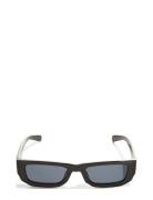 Pckathrine Sunglasses Box Firkantede Solbriller Black Pieces