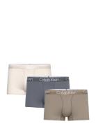 Trunk 3Pk Boxershorts Multi/patterned Calvin Klein