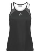 Club 22 Tank Top Women Sport T-shirts & Tops Sleeveless Black Head