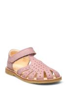 Sandals - Flat - Closed Toe Shoes Summer Shoes Sandals Pink ANGULUS