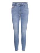 1984 Slandy-High Trousers Bottoms Jeans Skinny Blue Diesel