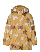 Rainjacket Pu Small Kids Outerwear Rainwear Jackets Multi/patterned Li...