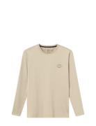 Oncourt Ls Layer T-Shirt Sport T-Langærmet Skjorte Beige Cuera