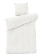 St Bed Linen 140X220/60X63 Cm Home Textiles Bedtextiles Bed Sets White...