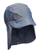 Matti Summer Hat - Neck Shade Solhat Blue Mp Denmark