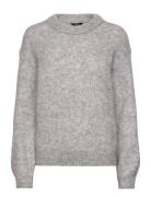 Sweater Selma Tops Knitwear Jumpers Grey Lindex