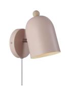 Gaston | Væglampe Home Lighting Lamps Wall Lamps Pink Nordlux