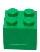 Lego Mini Box 4 Home Kids Decor Storage Storage Boxes Green LEGO STORA...