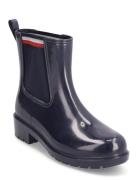 Corporate Elastic Rainboot Gummistøvler Sko Blue Tommy Hilfiger