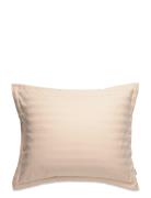 Sateen Stripes Pillowcase Home Textiles Bedtextiles Pillow Cases Beige...