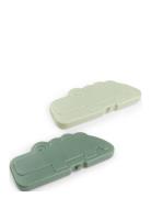 Køleelement 2 Stk. Croco Grøn Home Meal Time Lunch Boxes Green D By De...