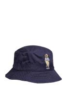 Polo Bear Twill Bucket Hat Accessories Headwear Bucket Hats Navy Polo ...