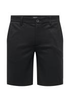 Onsmark Shorts 0209 Noos Bottoms Shorts Chinos Shorts Black ONLY & SON...