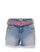 Kogrobyn Belt Vintage Dnm Shorts Azg Bottoms Shorts Blue Kids Only