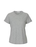 Lr-Any Tops T-shirts & Tops Short-sleeved Grey Levete Room