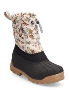 Termo Boot With Woollining Vinterstøvler Pull On Multi/patterned ANGUL...