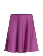 Viellette Hw Short Skirt Kort Nederdel Purple Vila