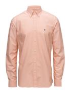 Douglas Shirt-Slim Fit Designers Shirts Casual Orange Morris
