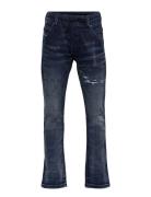 Krooley-Ne-J Jjj Trousers Bottoms Jeans Regular Jeans Blue Diesel