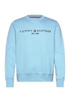 Tommy Logo Sweatshirt Tops Sweatshirts & Hoodies Sweatshirts Blue Tomm...