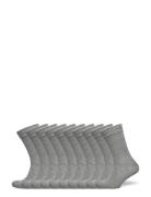 Jacjens Sock 10 Pack Noos Underwear Socks Regular Socks Grey Jack & J ...