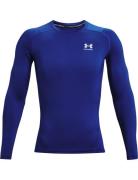Ua Hg Armour Comp Ls Sport T-Langærmet Skjorte Blue Under Armour