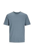 Jjeorganic Basic Tee Ss O-Neck Noos Tops T-Kortærmet Skjorte Blue Jack...