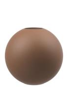 Ball Vase 20Cm Home Decoration Vases Big Vases Brown Cooee Design