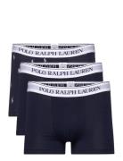 Classic Stretch-Cotton Trunk 3-Pack Boxershorts Black Polo Ralph Laure...