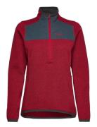 Kamphaug Knitted W Half Zip Sport Sweatshirts & Hoodies Fleeces & Midl...