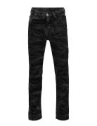 Mharky-J Trousers Bottoms Jeans Regular Jeans Black Diesel