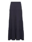 Onlmay Life Maxi Skirt Jrs Noos Lang Nederdel Navy ONLY