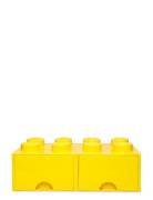 Lego Brick Drawer 8 Home Kids Decor Storage Storage Boxes Yellow LEGO ...