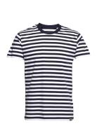 Organic Midi Thor Tee Tops T-Kortærmet Skjorte Navy Mads Nørgaard