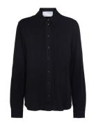 Slfviva Ls Shirt Tops Shirts Long-sleeved Black Selected Femme