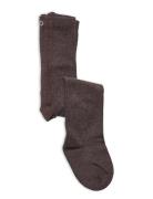 Stocking - Solid Tights Brown Minymo