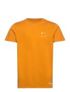 Patrick Organic Tee Tops T-Kortærmet Skjorte Orange Clean Cut Copenhag...