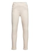 Vigga Colored Jeggings Bottoms Jeans Skinny Jeans Cream The New