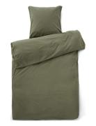 St Bed Linen 140X200/60X63 Cm Home Textiles Bedtextiles Bed Sets Green...