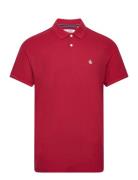 Daddy Org Piq Sticke Tops Polos Short-sleeved Red Original Penguin