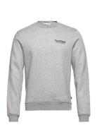 Hudson Script Crew Bb Sweat Tops Sweatshirts & Hoodies Sweatshirts Gre...