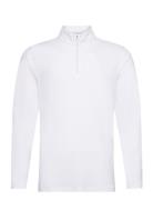Youv 1/4 Zip Sport Sweatshirts & Hoodies Fleeces & Midlayers White PUM...