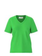 Slfmyessential Ss V-Neck Tee Noos Tops T-shirts & Tops Short-sleeved G...