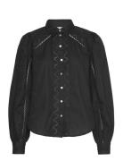 Yaskenora Ls Shirt S. Tops Shirts Long-sleeved Black YAS
